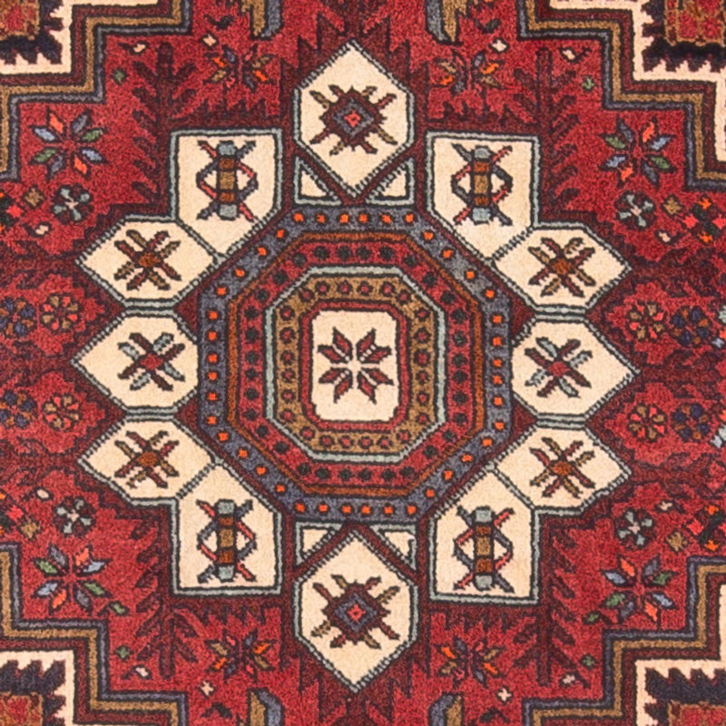 Perserteppich - Nomadic - 130 x 76 cm - rot