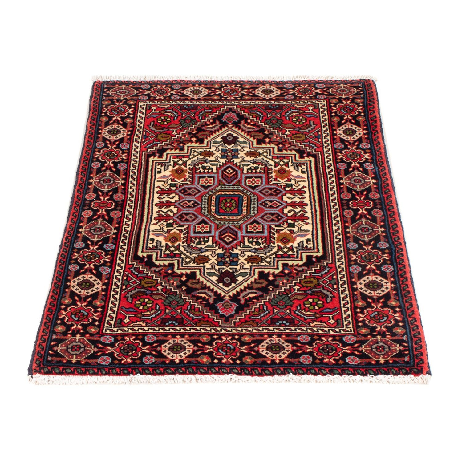 Perserteppich - Nomadic - 91 x 58 cm - rot