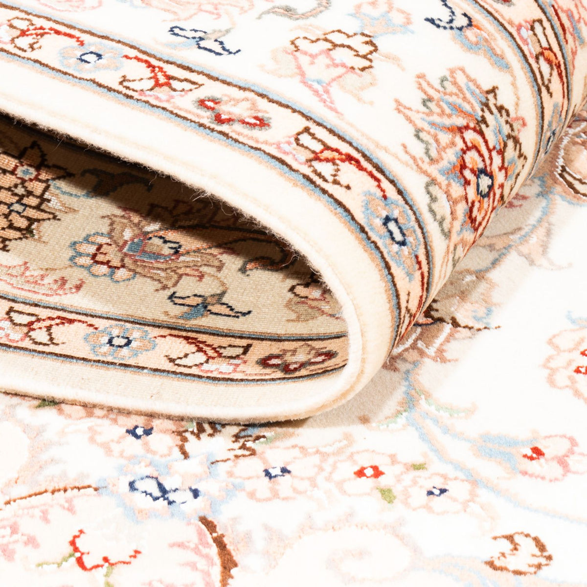 Perserteppich - Täbriz - 176 x 120 cm - creme