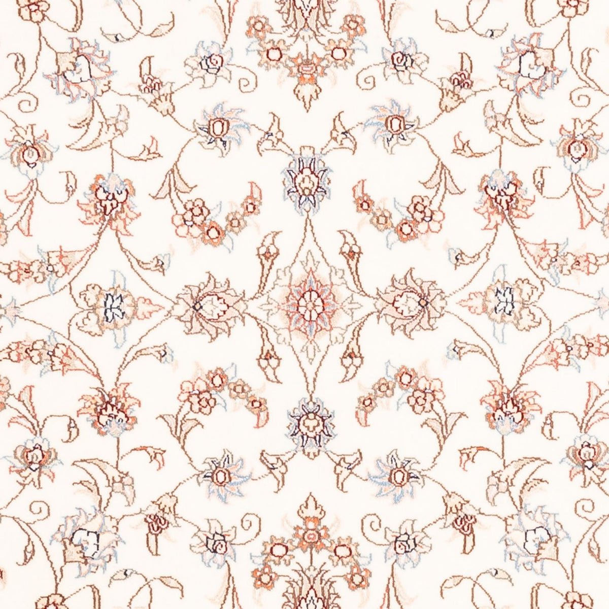 Perserteppich - Täbriz rund  - 153 x 150 cm - creme