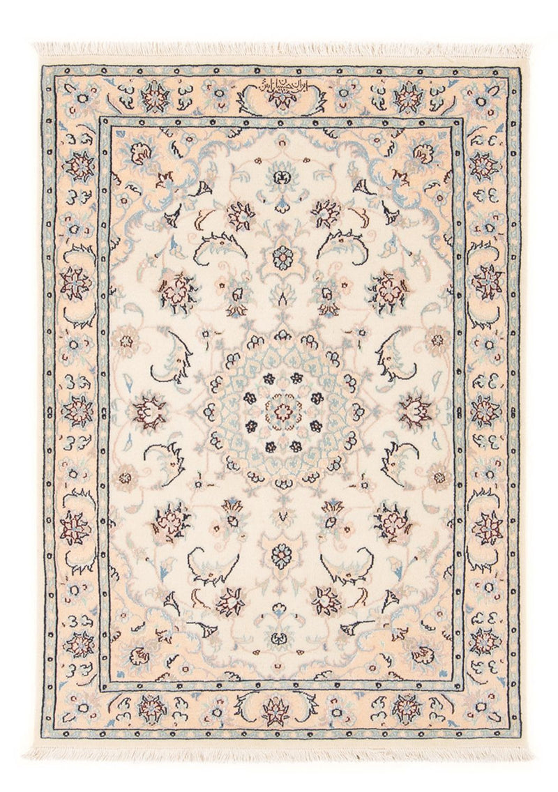 Perserteppich - Nain - Premium - 120 x 81 cm - creme