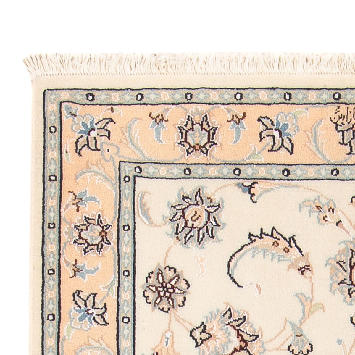 Nain - 6La Tappeto 82x115cm - Tappeto persiano - crema