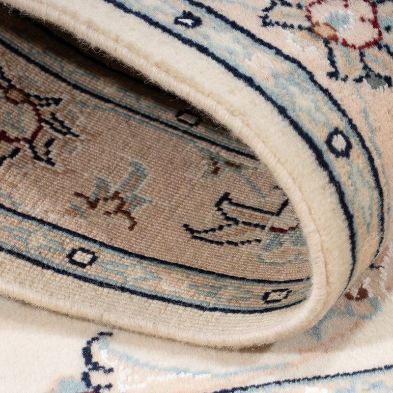 Perserteppich - Nain - Premium - 126 x 80 cm - creme