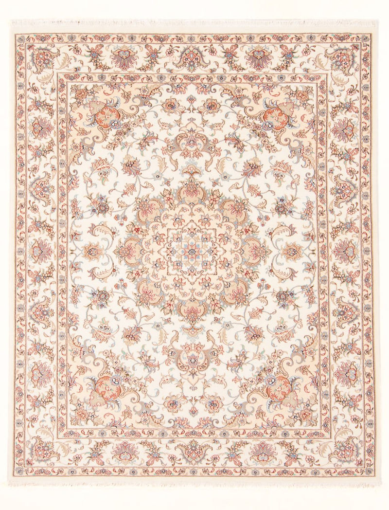 Perserteppich - Täbriz - Royal - 197 x 150 cm - creme