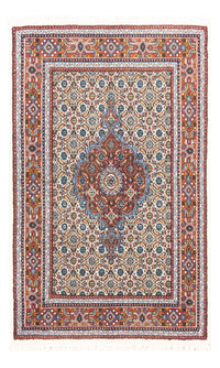 Tapis persan - Classique - 118 x 77 cm - beige