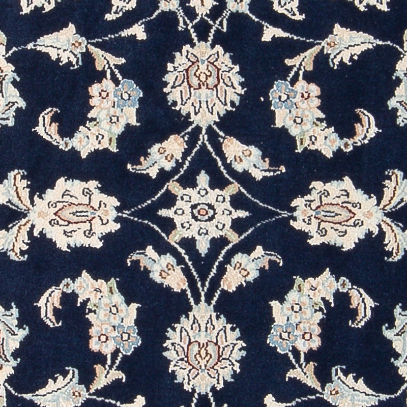 Perserteppich - Nain - Premium - 118 x 78 cm - dunkelblau