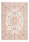 Täbriz - 50 Raj Teppich 169x232cm - Perserteppich - Rechteckig / Creme / 169 x 232 cm Rechteckig