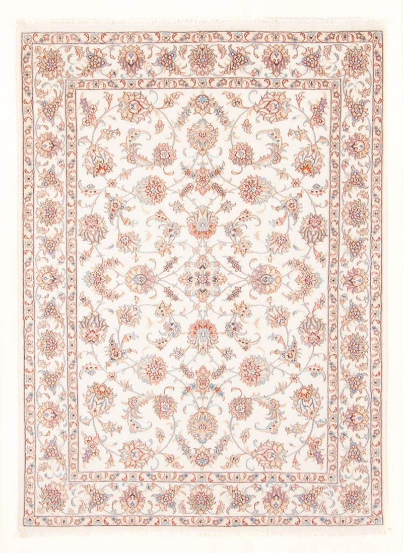 Perserteppich - Täbriz - Royal - 201 x 150 cm - creme