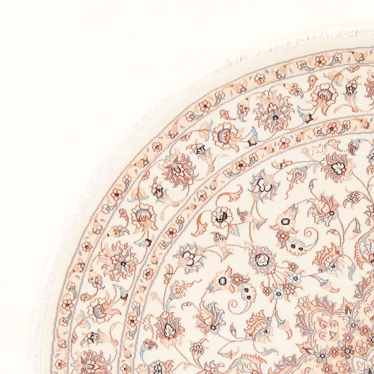 Perserteppich - Täbriz - Royal - 158 x 150 cm - creme