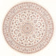 Perserteppich - Täbriz - Royal rund  - 202 x 196 cm - creme
