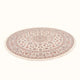 Perserteppich - Täbriz - Royal rund  - 202 x 196 cm - creme