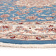 Perserteppich - Täbriz - Royal rund  - 200 x 200 cm - hellblau