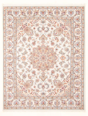 Perserteppich - Täbriz - Royal - 198 x 152 cm - creme