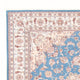 Perserteppich - Täbriz - Royal - 253 x 197 cm - hellblau