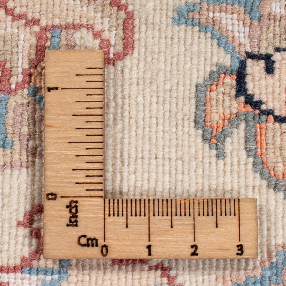 Perserteppich - Täbriz - Royal rund  - 248 x 248 cm - creme