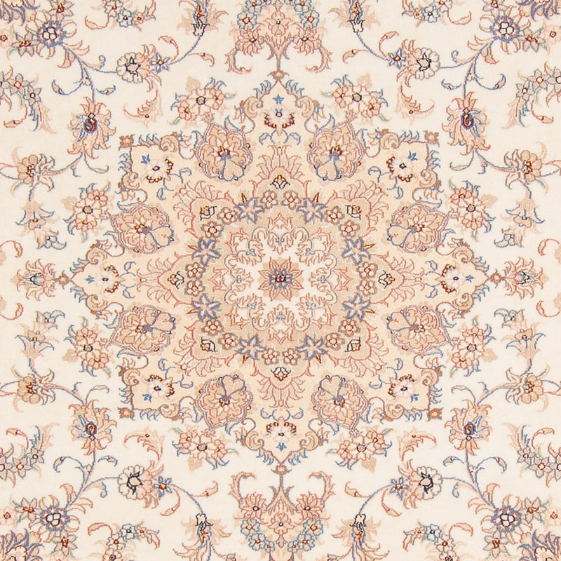 Perserteppich - Täbriz - Royal quadratisch  - 211 x 198 cm - creme