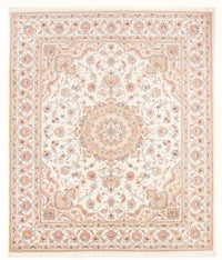 Tapis persan - Tabriz - Royal - 243 x 198 cm - crème