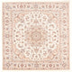 Perserteppich - Täbriz - Royal quadratisch  - 208 x 197 cm - creme