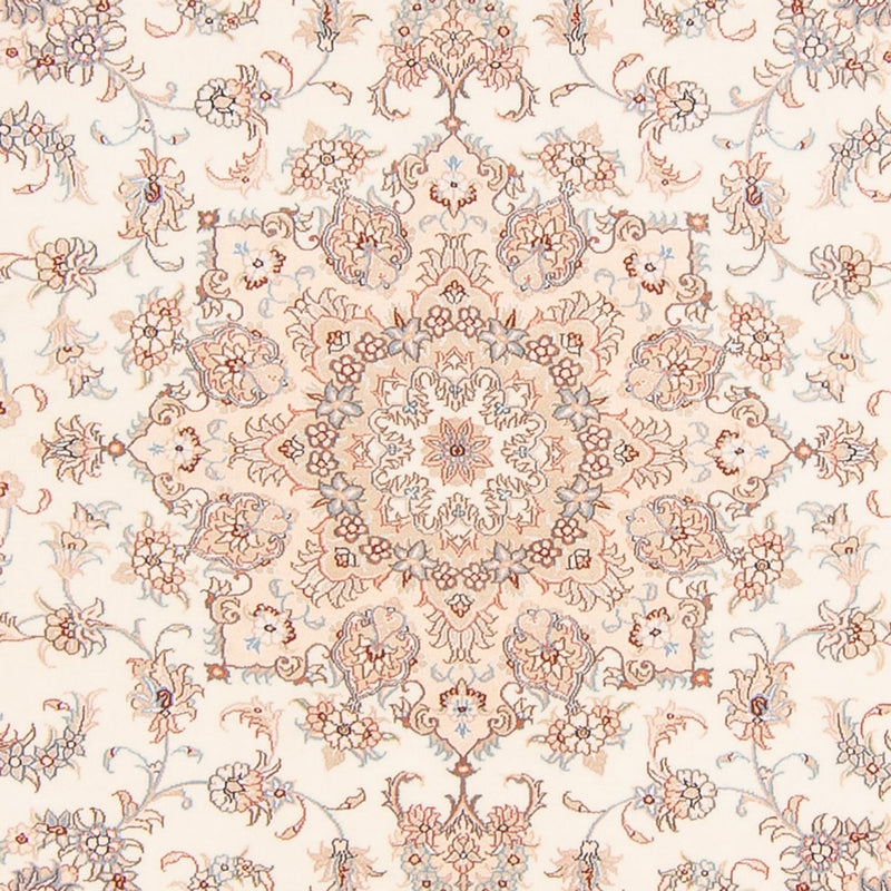 Perserteppich - Täbriz - Royal quadratisch  - 208 x 197 cm - creme