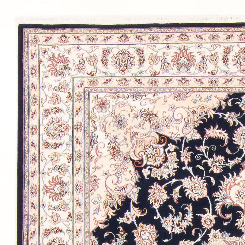 Perserteppich - Täbriz - Royal - 250 x 198 cm - dunkelblau