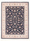 Perserteppich - Täbriz - Royal - 201 x 153 cm - dunkelblau