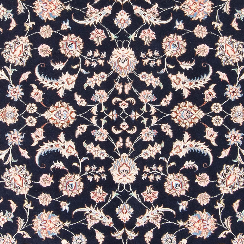 Perserteppich - Täbriz - Royal - 201 x 153 cm - dunkelblau