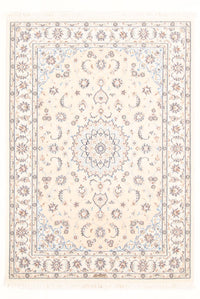 Tapis persan - Nain - Royal - 178 x 121 cm - crème