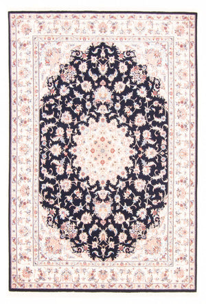 Perserteppich - Täbriz - Royal - 234 x 168 cm - dunkelblau