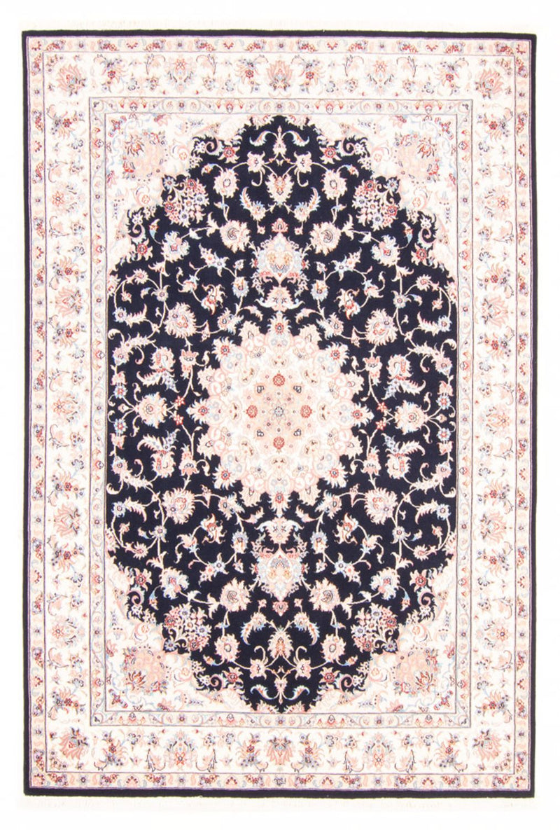 Perserteppich - Täbriz - Royal - 234 x 168 cm - dunkelblau