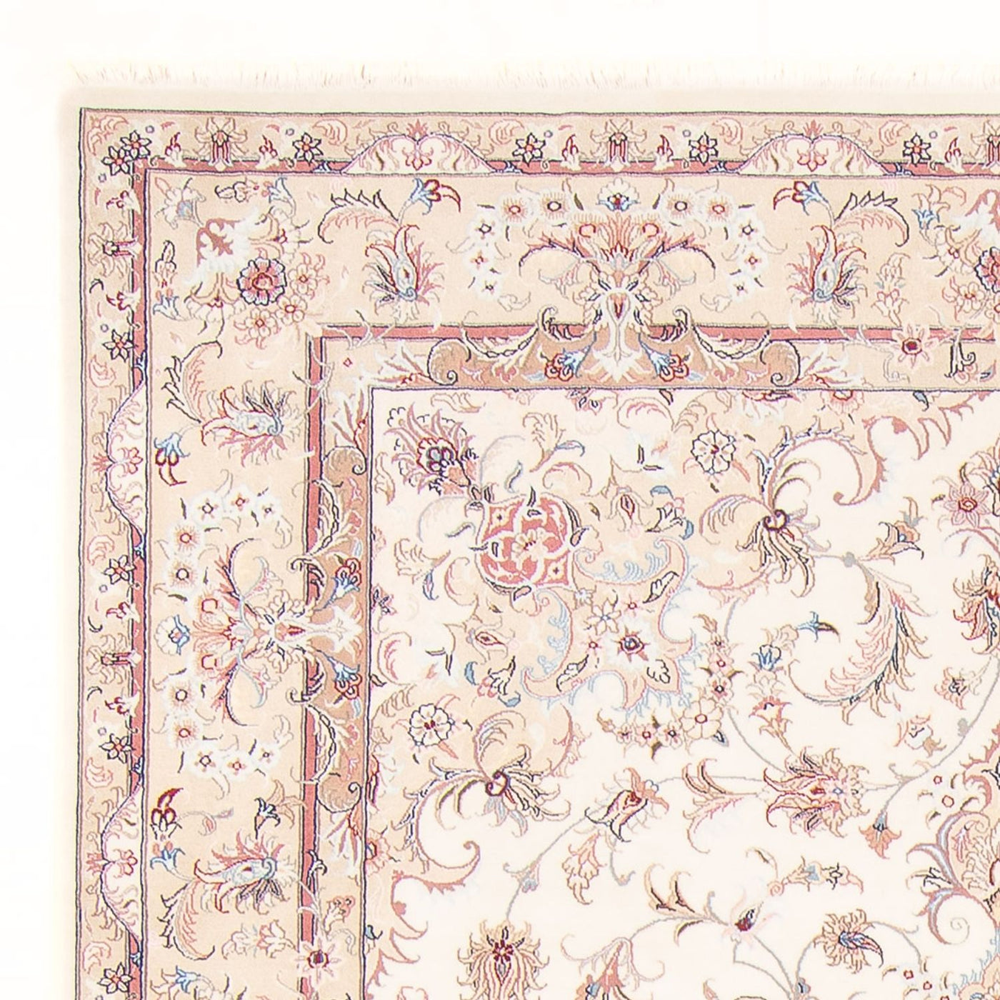 Perserteppich - Täbriz - Royal - 297 x 198 cm - creme