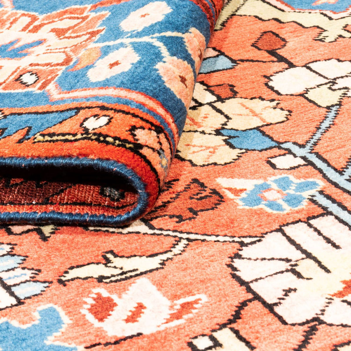 Perserteppich - Nomadic - 286 x 202 cm - rot