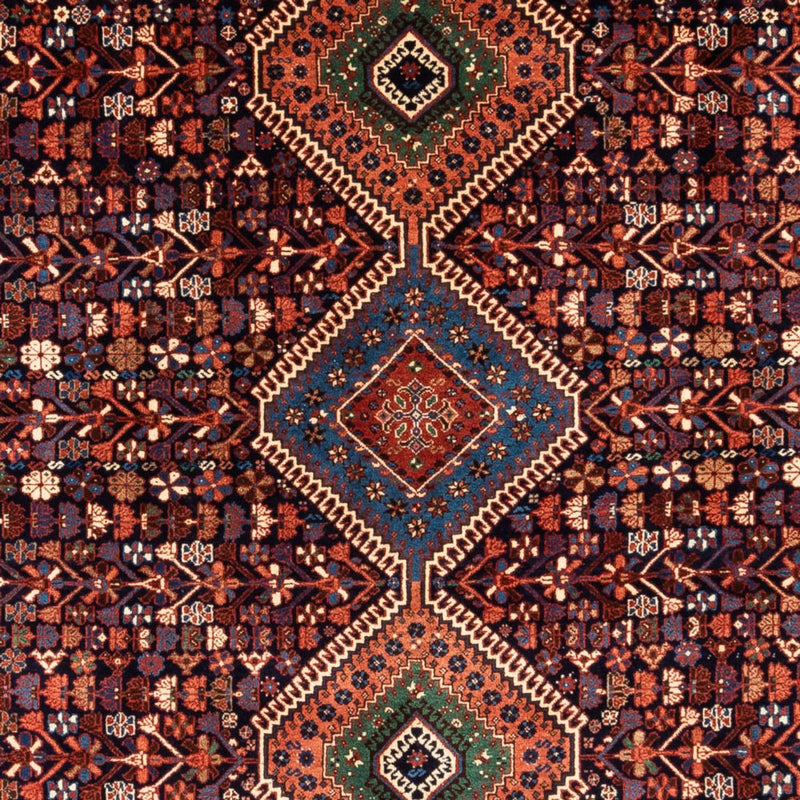 Perserteppich - Nomadic - 304 x 205 cm - bordeauxrot