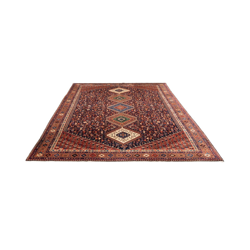 Perserteppich - Nomadic - 304 x 205 cm - bordeauxrot