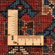 Perserteppich - Nomadic - 304 x 205 cm - bordeauxrot