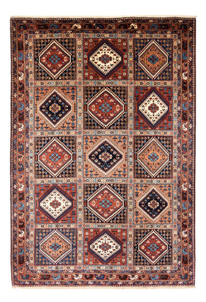 Perserteppich - Nomadic - 306 x 206 cm - bordeauxrot