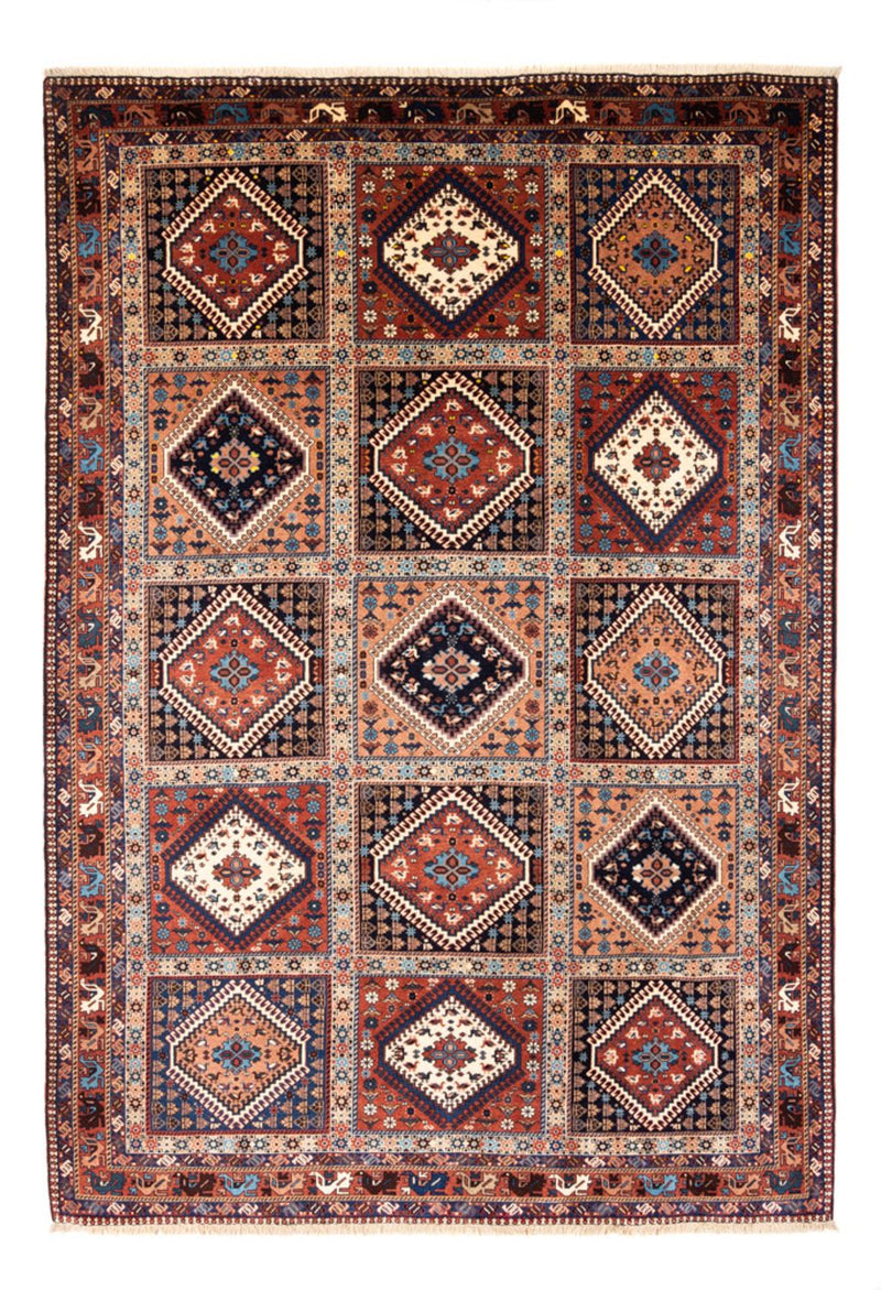 Perserteppich - Nomadic - 306 x 206 cm - bordeauxrot