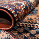 Perserteppich - Nomadic - 306 x 206 cm - bordeauxrot