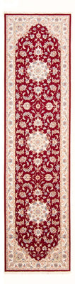 Läufer Perser - Täbriz - Royal - 305 x 80 cm - rot