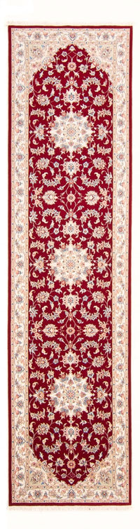Tapis de couloir Tapis persan - Tabriz - Royal - 305 x 80 cm - rouge