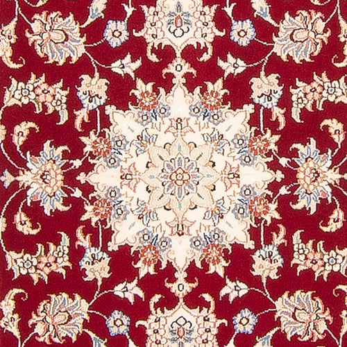 Läufer Perser - Täbriz - Royal - 305 x 80 cm - rot