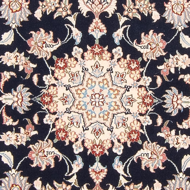 Läufer Perser - Täbriz - Royal - 251 x 80 cm - dunkelblau