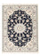 Perserteppich - Nain - Premium - 117 x 81 cm - dunkelblau