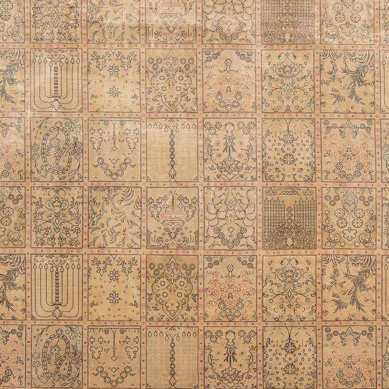 Seidenteppich - Ghom Seide - Premium - 294 x 191 cm - dunkelbeige