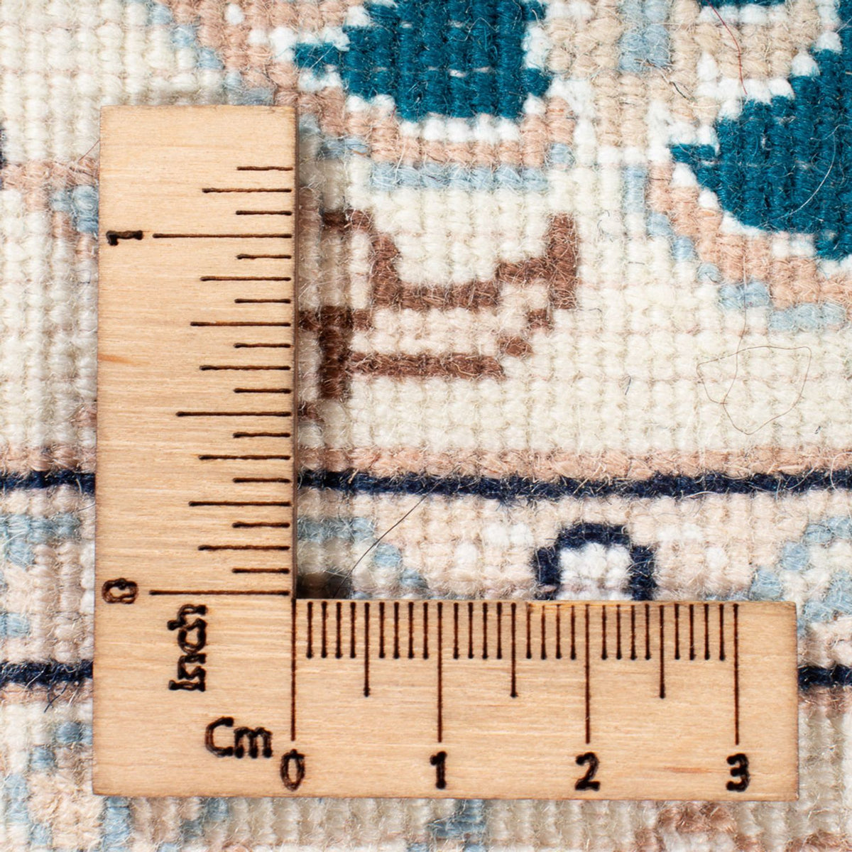 Perserteppich - Nain - Premium - 120 x 81 cm - dunkelgrün