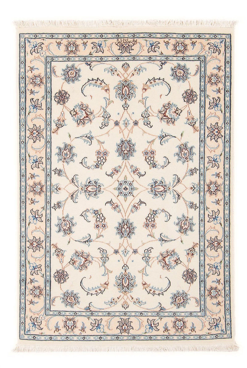 Perserteppich - Nain - Premium - 122 x 81 cm - creme