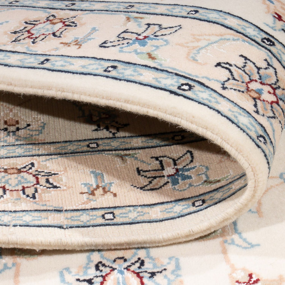 Perserteppich - Nain - Premium - 132 x 81 cm - creme