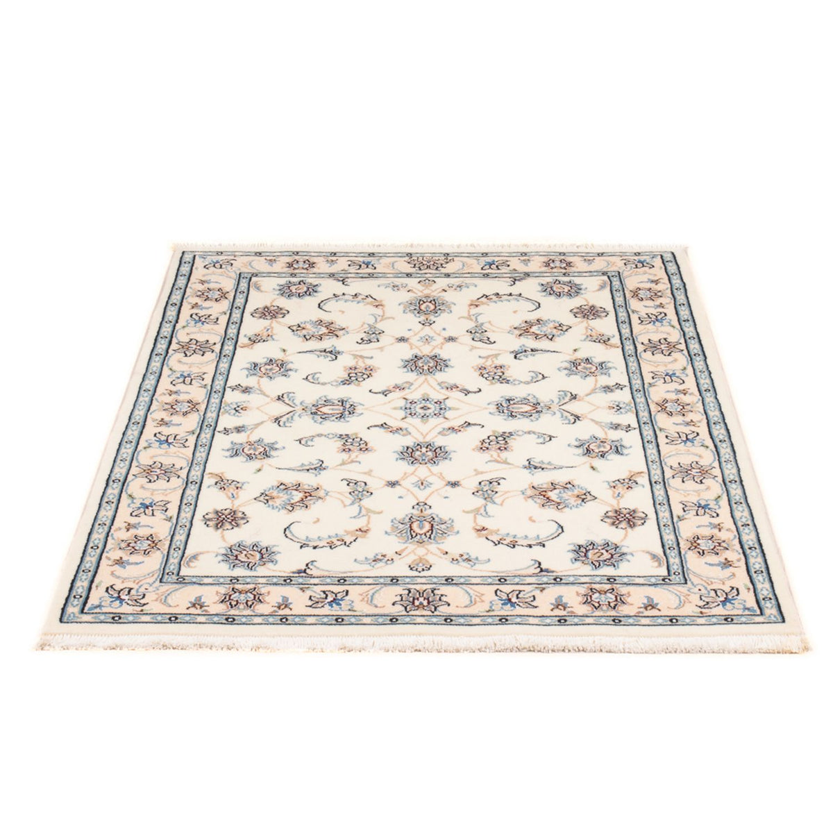 Perserteppich - Nain - Premium - 132 x 81 cm - creme