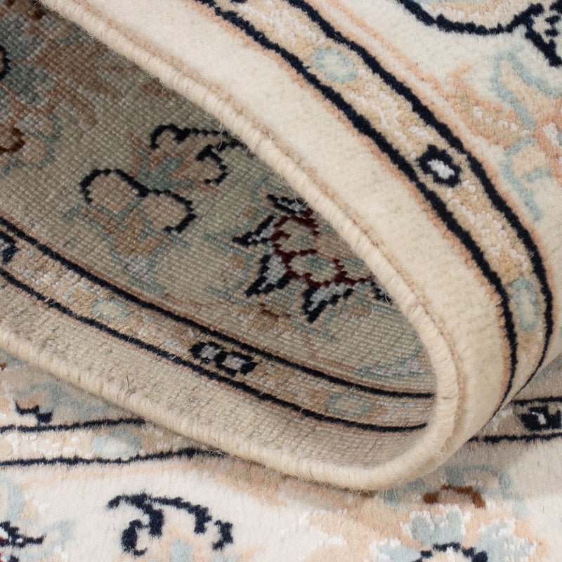 Perserteppich - Nain - Premium - 120 x 81 cm - dunkelblau