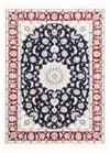 Tapis de Nain - 9La Tapis 120x165cm - Tapis persan - Rectangle / Bleu foncé / 120 x 165 cm Rectangle
