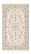 Nain - 6La Tappeto 75x132cm - Tappeto persiano - Rettangolo / Crema / 75 x 132 cm Rettangolo
